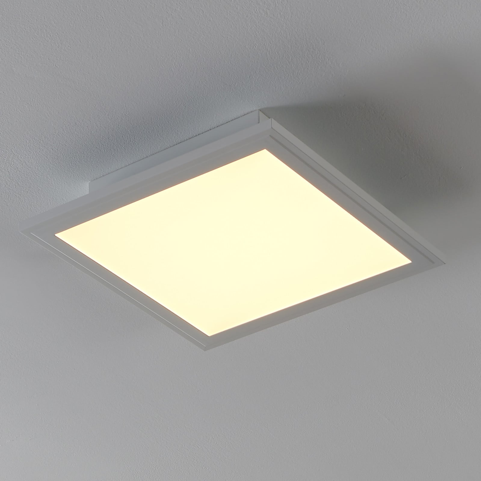 Eglo Salobrena-Z Zigbee LED-plafondlamp wit, modern vierkant design