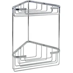 KOH-I-NOOR Griglie 45803 Ablage 19x19x31 cm, chrom einfache Montage ohne Bohren 45803