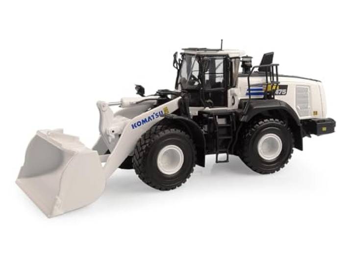 Universal Hobbies Komatsu WA475-10 Reifenlader, weiße Version