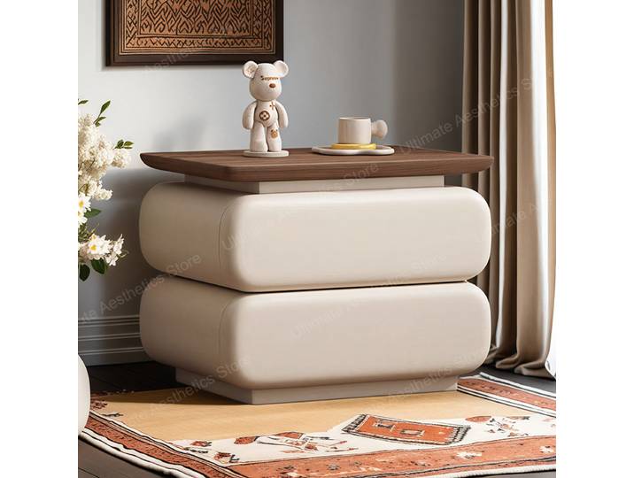 Table De chevet De Style crème, Design peu encombrant, tendance, Simple, tiroirs De rangement, meubles De chambre à coucher