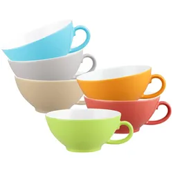 Seltmann Weiden Teetassen Liberty Pure Colors 140 ml 6er Set
