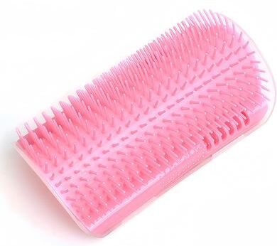 Happy Pet Pantry Self Grooming Cat Scratcher Massager & Pet Grooming Brush fen cat Scratcher