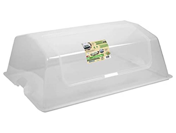 EDA - Kweekkas compatibel met groentetuin Veg & Table Max - transparant, naturel