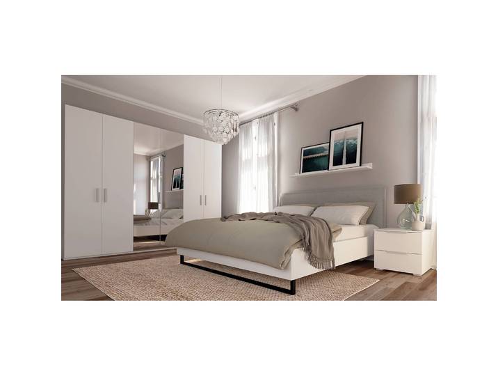 Armoire pure reflect 270 x 222cm Blanc/Blanc alpin