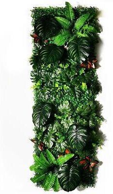 Uplift Essentials Botanical Vertical Sculpture High Definition Moss Architectural Wall Panel style 6