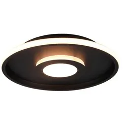 Trio LED-Deckenleuchte Ascari Alu, Eisen, Stahl & Metall 40 cm