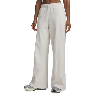 Trainingshose UNDER ARMOUR "UA PERFORMANCE FLEECE PANT", Damen, Gr. XS, N-Gr, summit weiß, summit weiß, Obermaterial: 100% Polyester, Hosen Trainingshose, Trainingshose für aktive Einsätze beim Sport, aus Polyester