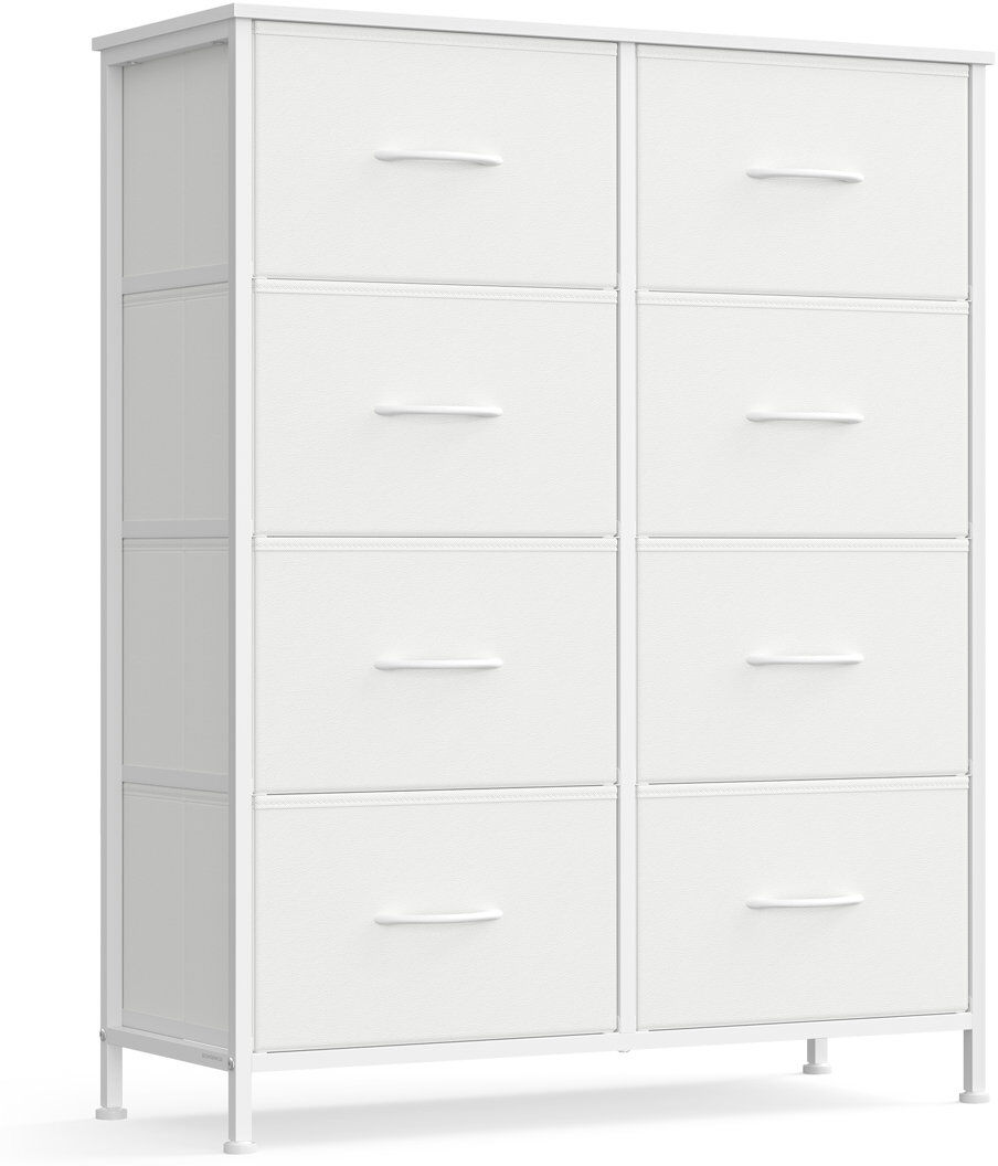 17 Stories 8 -Drawer Filing Storage Cabinet Natural 95.2cm H X 76.7cm W X 30cm D
