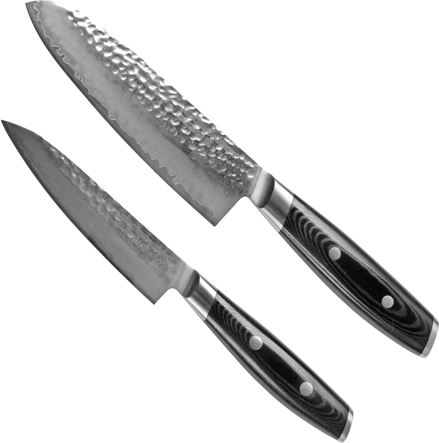 Zestaw upominkowy Yaxell Tsuchimon 36750, nóż santoku i nóż uniwersalny