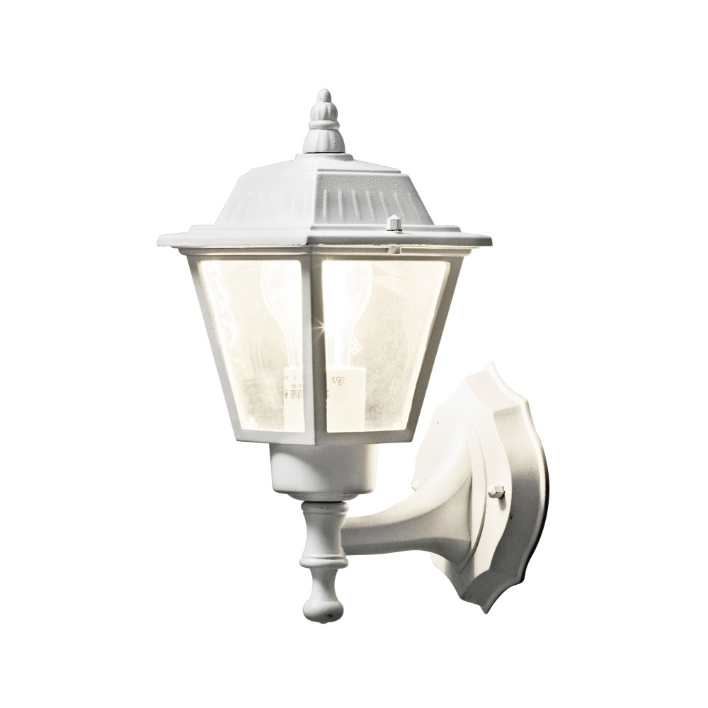Konstsmide Zagreb Klassieke muurlamp wit