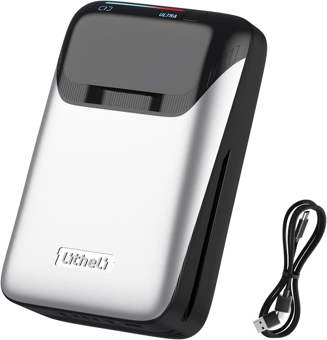 Litheli U20 20 V 4.0 Ah Batterie Ultra   blanc/noir - Refurbished