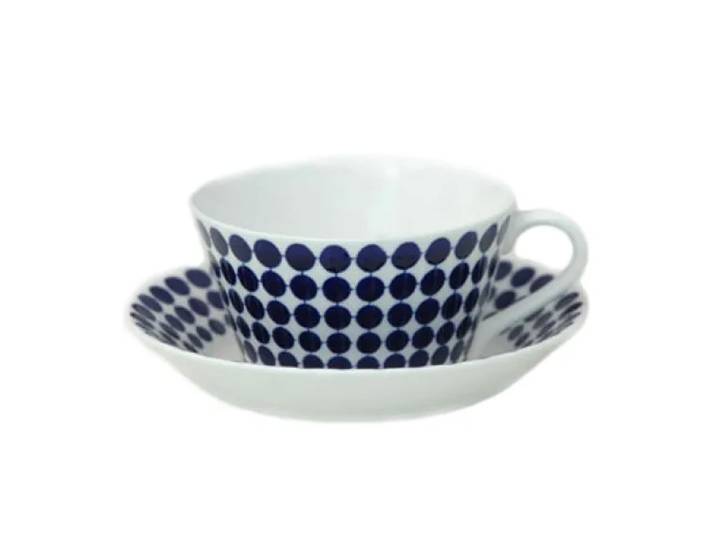 Gustavsbergs Porslinsfabrik Tasse à thé et soucoupe Adam tasse à thé + soucoupe