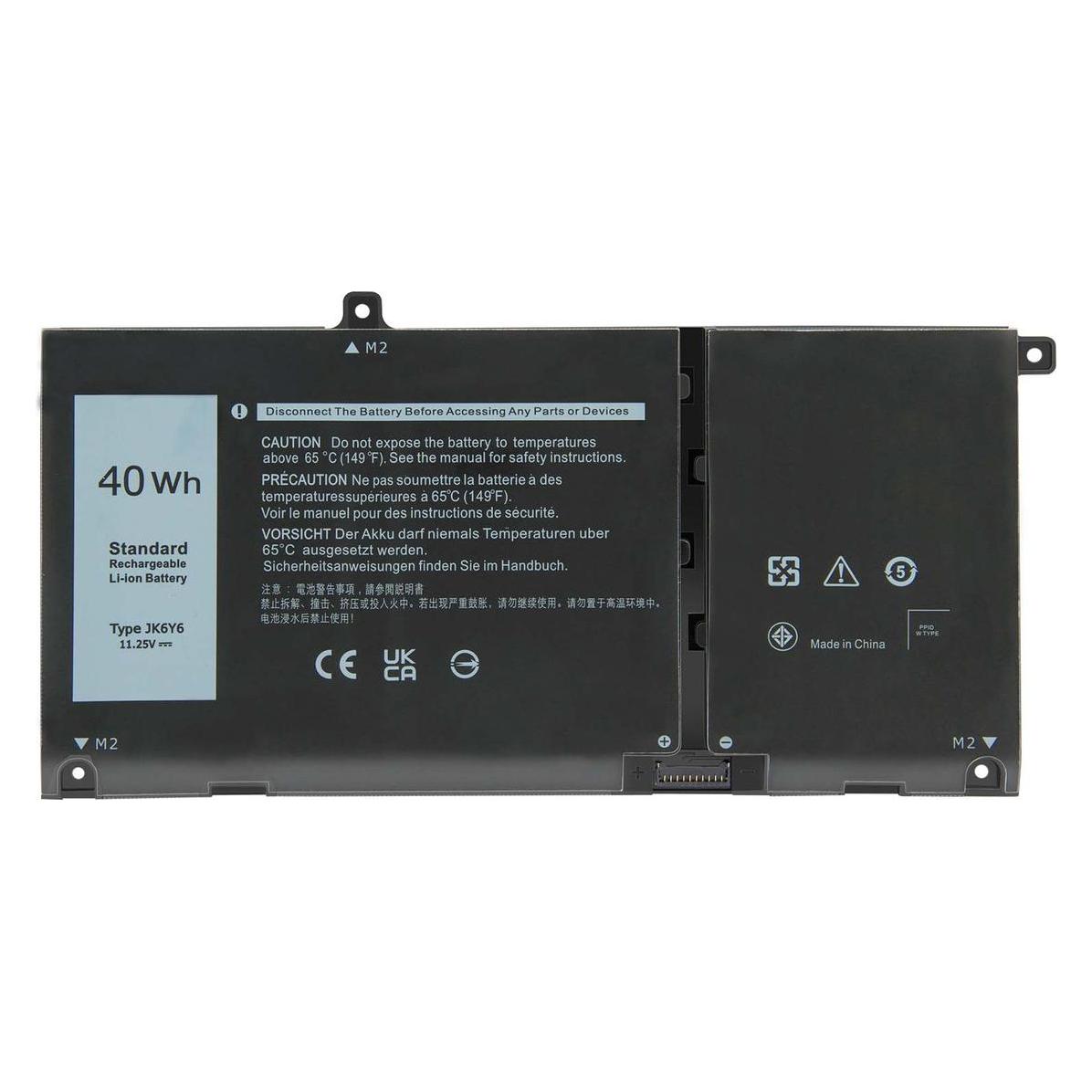 Origin Storage Replacement 3 Cell Battery (3 Zellen, 3555 mAh) (JK6Y6-BTI)