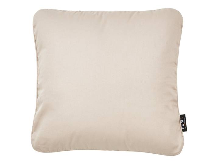 Housse de coussin Uni Blanc/Ivory 45 x 45cm Coton