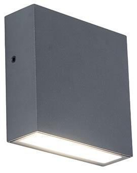 LUTEC Gemini Xf LED wandlamp voor in de tuin - Antraciet