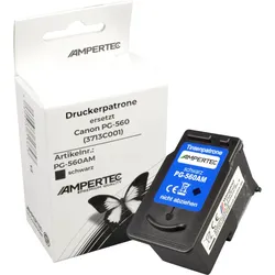 Kompatible Tinte ersetzt Canon PG-560 schwarz