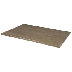Bolero Rechteckige Tischplatte Wenge