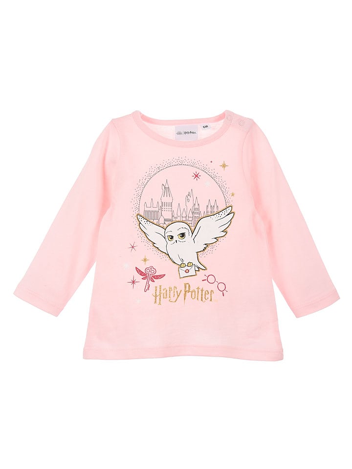 Longsleeve "Harry Potter" in Rosa - 68