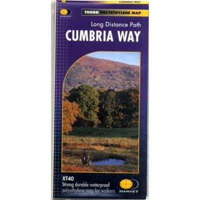 Cumbria Way, Karte von Harvey Map Services Ltd., Harvey Map Services Ltd, 978-1-85137-424-3