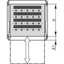 nVent SCHROFF 27230108 19 Zoll Netzwerkschrank-Fachboden Grau