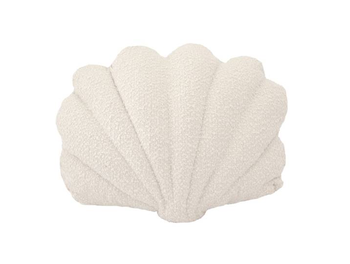 Coussin coquillage en bouclette