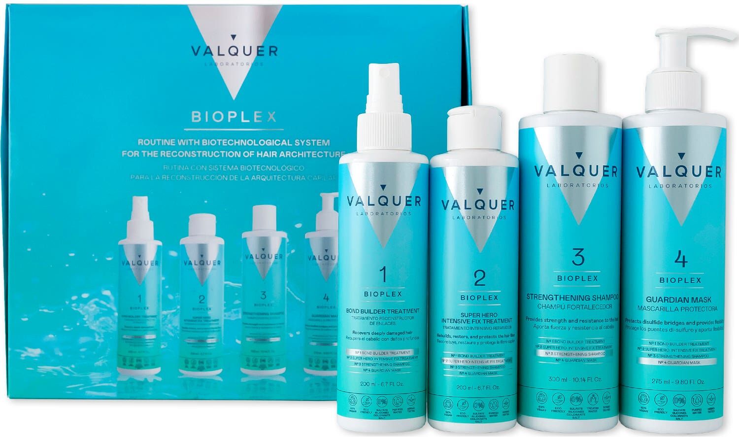 VALQUER Estuche Bioplex (Pack 4 Productos)