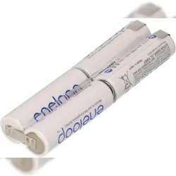 Akkuman Eneloop L2x2 Inline BK-3MCCE mit Lötfahne Modellbau Akkupack 4,8V 1900mAh