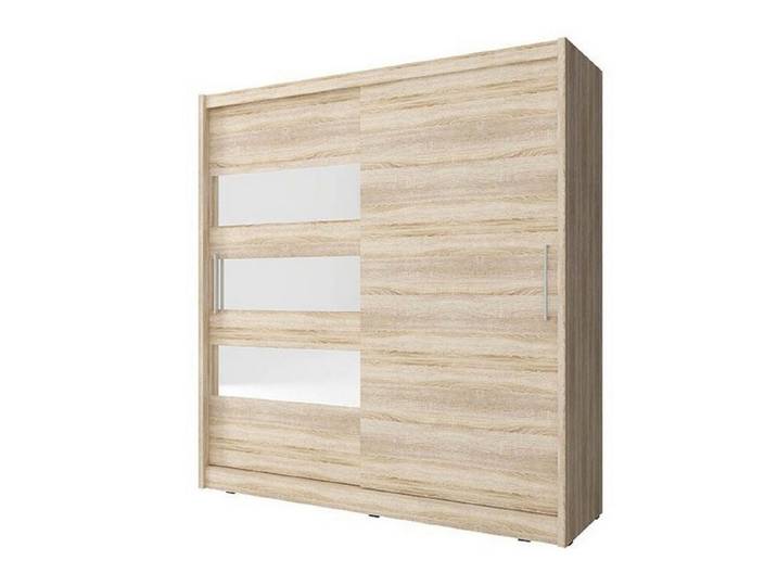 Xlmoebel Schwebetürenschrank Vielseitiger Schrank mit Regalen und Garderobe in modernem Design (Schrank) Hergestellt in Europa