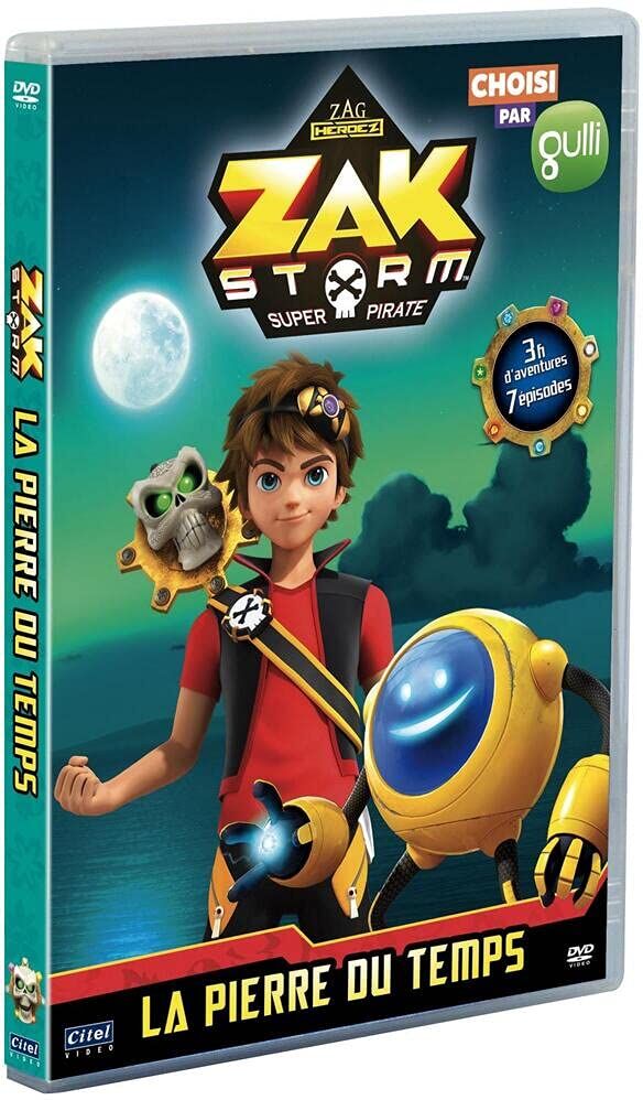 Philippe Guyenne - Zak storm super pirate, vol. 5 : la pierre du temps, 7 épisodes [FR Import] - Preis vom 17.10.2026 19:25:27 h