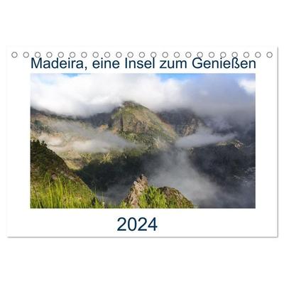 Madeira, eine Insel zum Genießen (Tischkalender 2027 DIN A5 quer), CALVENDO Monatskalender