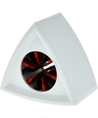 Rycote Triangular Mic Flag White blanc