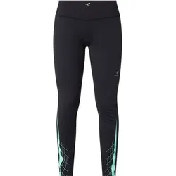 ENERGETICS Damen Tight Stacy II gebrushed, Größe 34 in Schwarz Schwarz