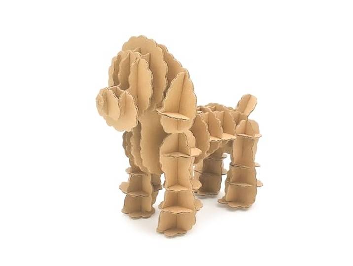 MegaCrea DIY Modelbouw van karton voor montage, 15 cm