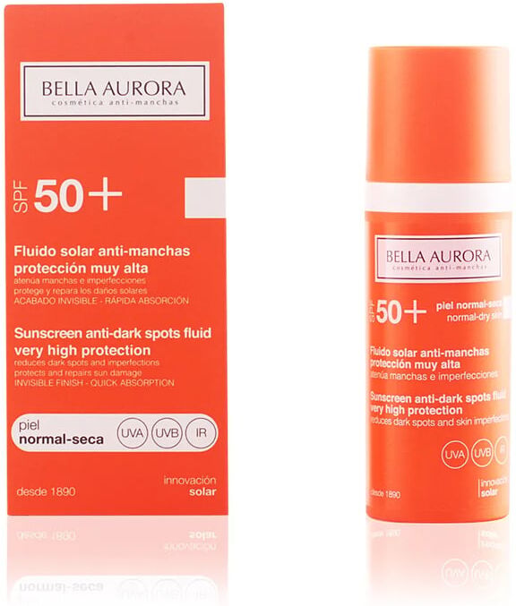 Bella Aurora Fluido Solar AntiManchas SPF50+ 50 ml