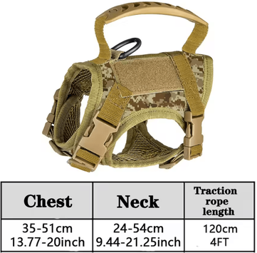 Inspire Curations TrailGuard Tactical Pet Harness & Leash Set camouflage