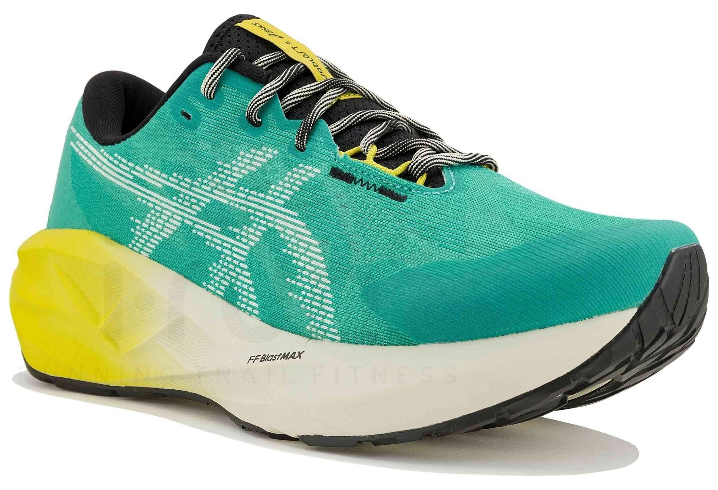 Laufschuhe Asics Zapatillas ASICS Novablast 5 TR verde aurora für Herren