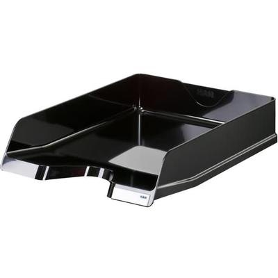 HAN Briefablage Viva A4/C4 schwarz Packung mit 5 Stück
