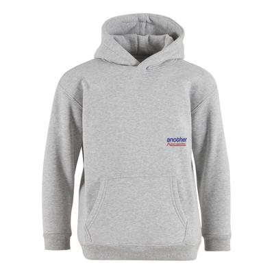 Kapuzensweatshirt ANOTHER COTTON LAB "Another Cotton Lab Another Cotton Lab Athl.Dept. Kids Hoodie", Mädchen, Gr. 140/146, grau (erdgrau), 60% Baumwolle, 40% Polyester, bedruckt, Rundhals, Sweatshirts