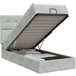 vidaXL, Bett, Ottoman Bett (80 x 200 cm)