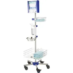 mobiles Hygienecenter, ultramarinblau