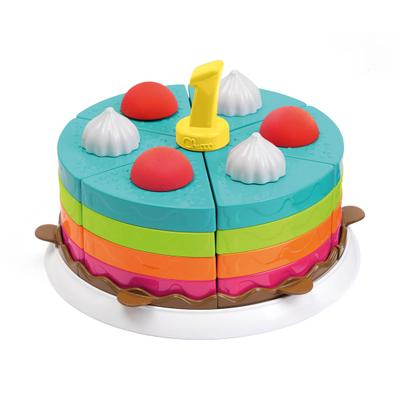 Spiellebensmittel CHICCO "2In1 Torten-Kuchen-Spielset", bunt, Kaufladensortimente, Kinder, Kunststoff
