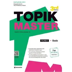 TOPIK MASTER Final - TOPIK I Basic, Schulbücher von Darakwon Korean Language Lab