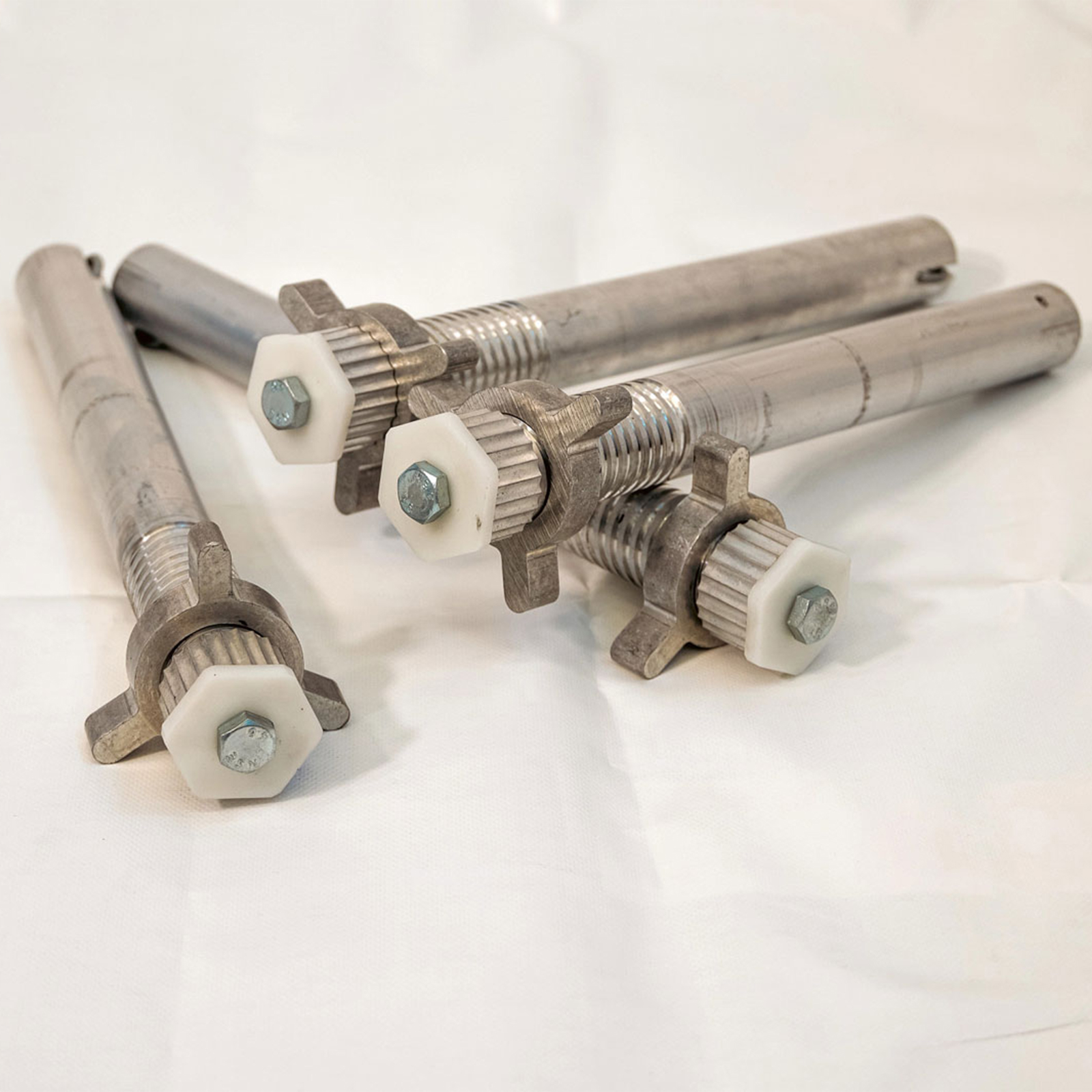Werner Klappgerüst Tower 3T Rollenadapter zur Höhenverstellung 4 Stück