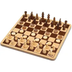 Cayro Schach / Dame in Metallbox