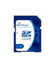 MEDIARANGE Flash-Speicherkarte 4 GB Class 10 SDHC Blau (MR961)