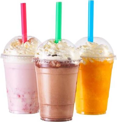 The Handy Homestead Disposable Clear Cups With Dome Straw Slot Lids Crystal Clear Party Drinkware Disposable Clear Cups With Dome Straw Slot Lids Crystal Clear Party Drinkware