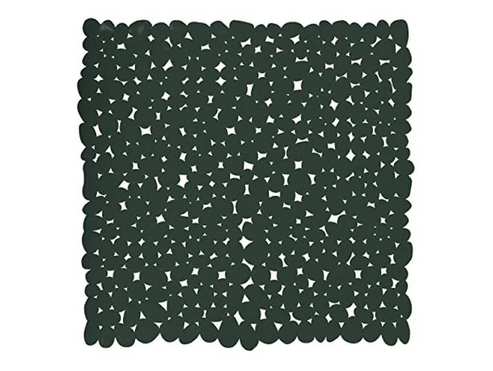 MSV Douchemat, badmat, douchemat, antibacterieel, antislip, met zuignappen, donkergroen, ca. 53 x 53 cm
