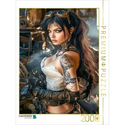CALVENDO Puzzle Starkes Tattoo - starke Frau | 2000 Teile Lege-Größe 90x67cm Foto-Puzzle für glückliche Stunden, Sonstige von , Calvendo Puzzle