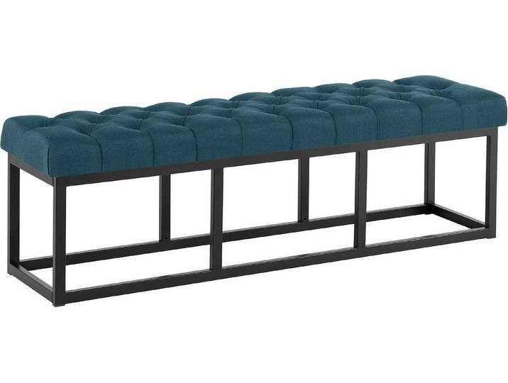 furnicato Sitzbank Amun 150x38x46 cm blau (1-St)