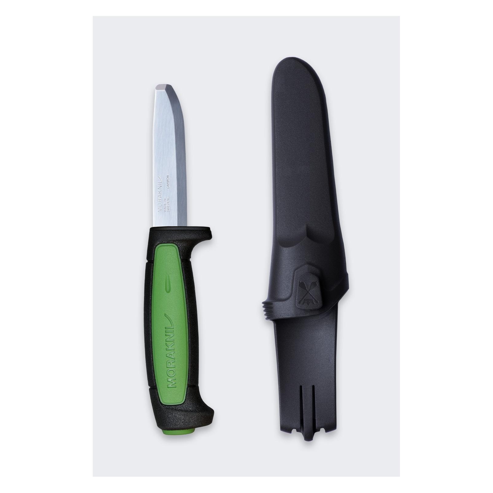 Mora & Memo Messer KNIV SAFE, PRO Carbon, Klinge aus Kohlenstoffstahl 82x2mm abgerundet (8.20 cm) (230780207)